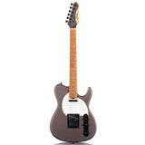 Grote Solid Electric Guitar GR-Modern-T Metallic Finish Poplar Body Roasted Maple Neck Stainless Steel Frets with Gigbag