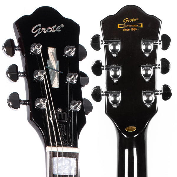 GROTE 335 style Semi-Hollow Body Jazz Electric Guitar – Grote Guitar