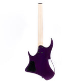 Volgoa GTWT-01 6-String Headless Electric Guitar Flame Maple Maple Neck