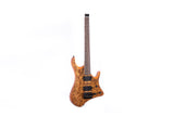 Volgoa GTWT-01 6-String Headless Electric Guitar Flame Maple Maple Neck