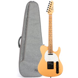 Grote Solid Electric Guitar GR-Modern-T Metallic Finish Poplar Body Roasted Maple Neck Stainless Steel Frets with Gigbag