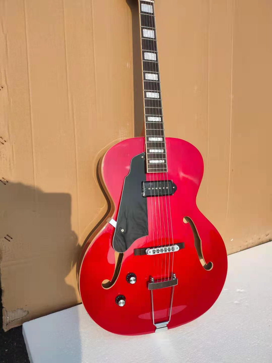 ギター GROTE Jazz Electric Guitar Semi(RED) IMG_8473_1200x1200.jpg?v=