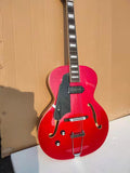 GROTE Semi-Hollow Body Electric Guitar Cherry Red  GRWB-ZTRD-LF