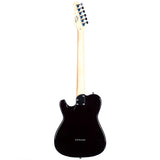 Grote Electric Guitar Semi-Hollow Body Single F-Hole  Tele Style Guitar Full-Size Basswood with Canadia Maple neck Chrome Hardware Picks(Black/Red/Green/Purplle/Blue)