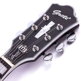 Grote LPF-002 Semi-Hollow Body Electric Guitar Matte Finished with Gigbag