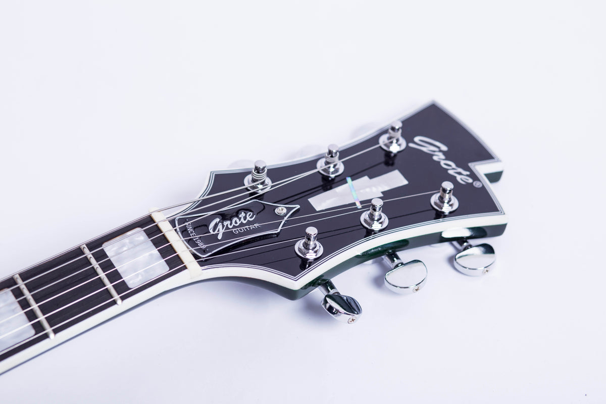 GROTE Green LP Style Solid Body Electric Guitar LP-O2 – Grote Guitar