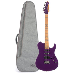 Grote Solid Electric Guitar GR-Modern-T Metallic Finish Poplar Body Roasted Maple Neck Coils Splitting Pickup with Gigbag