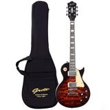 Grote Electric Guitar Solid Body LPYS-007 Maple Neck Ideal for All Levels with Gigbag