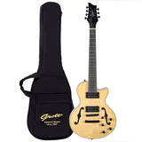 Grote LP VANTAGE‑7 Semi-Hollow Electric Guitar Flame Veneer Body