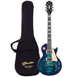 Grote Electric Guitar Solid Body LPYS-007 Maple Neck Ideal for All Levels with Gigbag