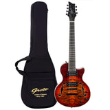 Grote LP VANTAGE‑7 Semi-Hollow Electric Guitar Flame Veneer Body