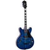 Grote Semi-Hollow Body Electric Guitar Thinline Arched-top Coils Splitting GYS-35