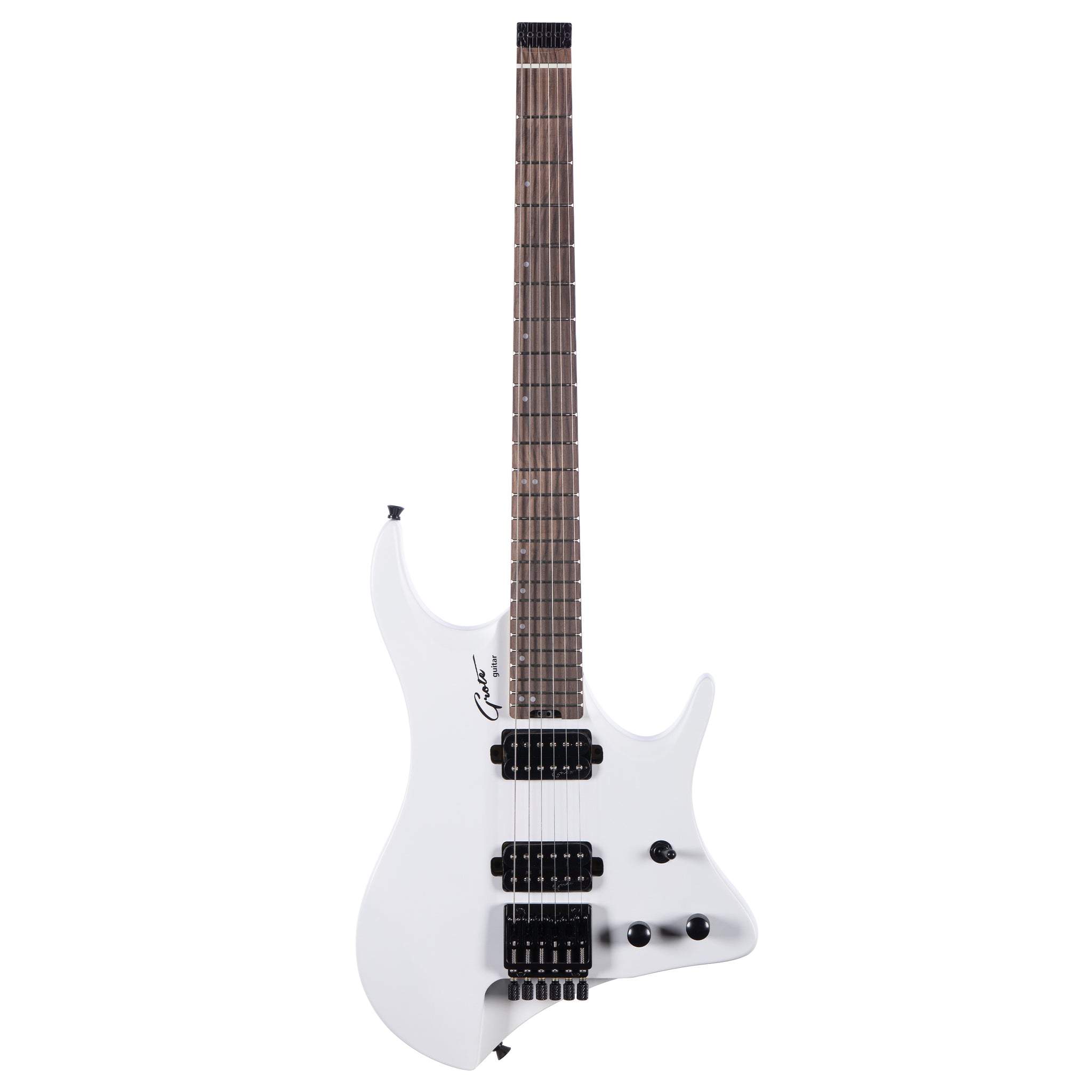 Grote Headless Electric Guitar Solid Mahogany Body Canadian Maple