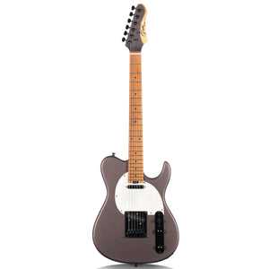 Grote Solid Electric Guitar GR-Modern-T Metallic Finish Poplar Body Roasted Maple Neck Stainless Steel Frets