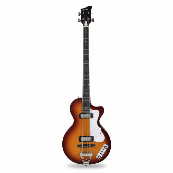 GROTE Vintage Sunburst Hollow Body Jazz Electric Guitar GRWB-ZTVS GROTE Vintage Sunburst Hollow Body Jazz Electric Guitar GRWB-ZTVS