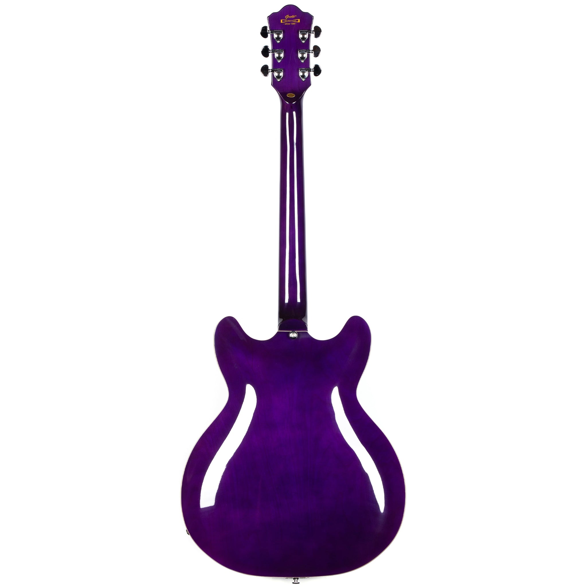Grote Semi Hollow Body Electric Guitar Thinline Arched top Coils Split Grote Guitar