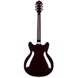 Grote Semi-Hollow Body Electric Guitar Thinline Arched-top Coils Splitting With Gigbag GYS-35