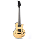 Grote LP VANTAGE‑7 Semi-Hollow Electric Guitar Flame Veneer Body