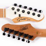 Grote Solid Electric Guitar GR Standard S Matte Finish Poplar Body Roasted Maple Neck Coils Splitting Pickup