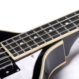 Grote GR-VBB Violin Shaped Electric Bass Semi-Hollow Basswood Flame Maple Top 4 String Bass Guitar