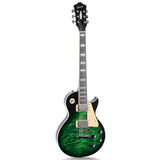 Grote Electric Guitar Solid Body LPYS-007 Maple Neck Ideal for All Levels with Gigbag