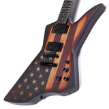 Grote VORTEX EX750 Series Explorer-Style Electric Guitar