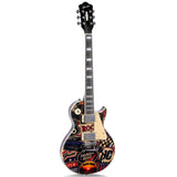Grote Electric Guitar Solid Body LPYS-007 Maple Neck Ideal for All Levels with Gigbag