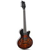 Grote LP VANTAGE‑7 Semi-Hollow Electric Guitar Flame Veneer Body