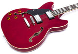 GROTE Semi-Hollow Body Left-Handed Electric Guitar