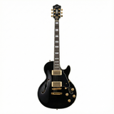 Grote LPF-001 Semi-Hollow Body Electric Guitar Coils Splitting with Gigbag