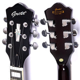 Grote Electric Guitar Solid Body LPYS-007 Maple Neck Ideal for All Levels with Gigbag