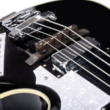 Grote GR-VBB Violin Shaped Electric Bass Semi-Hollow Basswood Flame Maple Top 4 String Bass Guitar