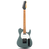 Grote Solid Electric Guitar GR-Modern-T Metallic Finish Poplar Body Roasted Maple Neck Stainless Steel Frets with Gigbag