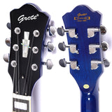 Grote Electric Guitar Solid Body LPYS-007 Maple Neck Ideal for All Levels with Gigbag