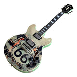 Grote Full Scale Electric Guitar Semi-Hollow Body Guitar Stainless Steel Frets (66 Route)