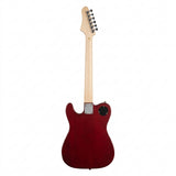 Grote GRTL-P90 Electric Guitar Matte Finish Semi-Hollow Basswood Body with Single F Hole TL P90 Pickups Maple Neck