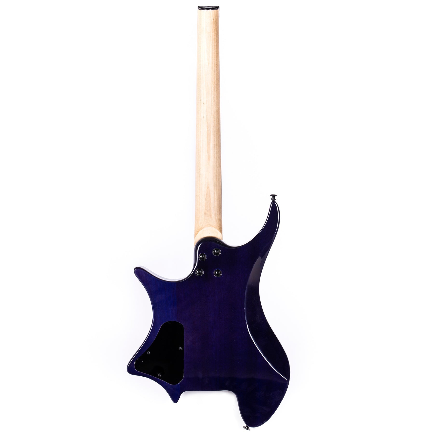 Grote Headless Electric Guitar burl figure veneer top body Grote Headless Electric Guitar burl figure veneer top body