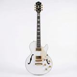 Grote LPF-001 Semi-Hollow Body Electric Guitar Coils Splitting with Gigbag