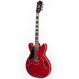 GROTE Semi-Hollow Body Left-Handed Electric Guitar