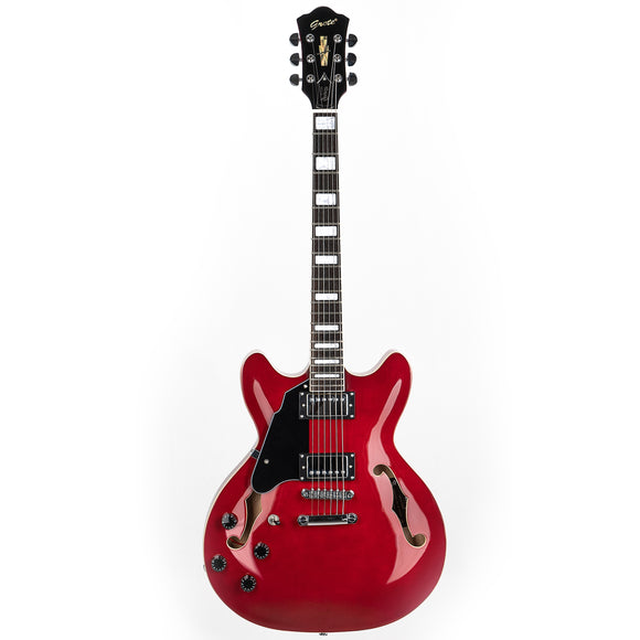 GROTE Semi-Hollow Body Left-Handed Electric Guitar