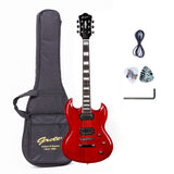 Grote SG Style Electric Guitar Solid Body Guitar with Gigbag