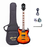 Grote SG Style Electric Guitar Solid Body Guitar with Gigbag