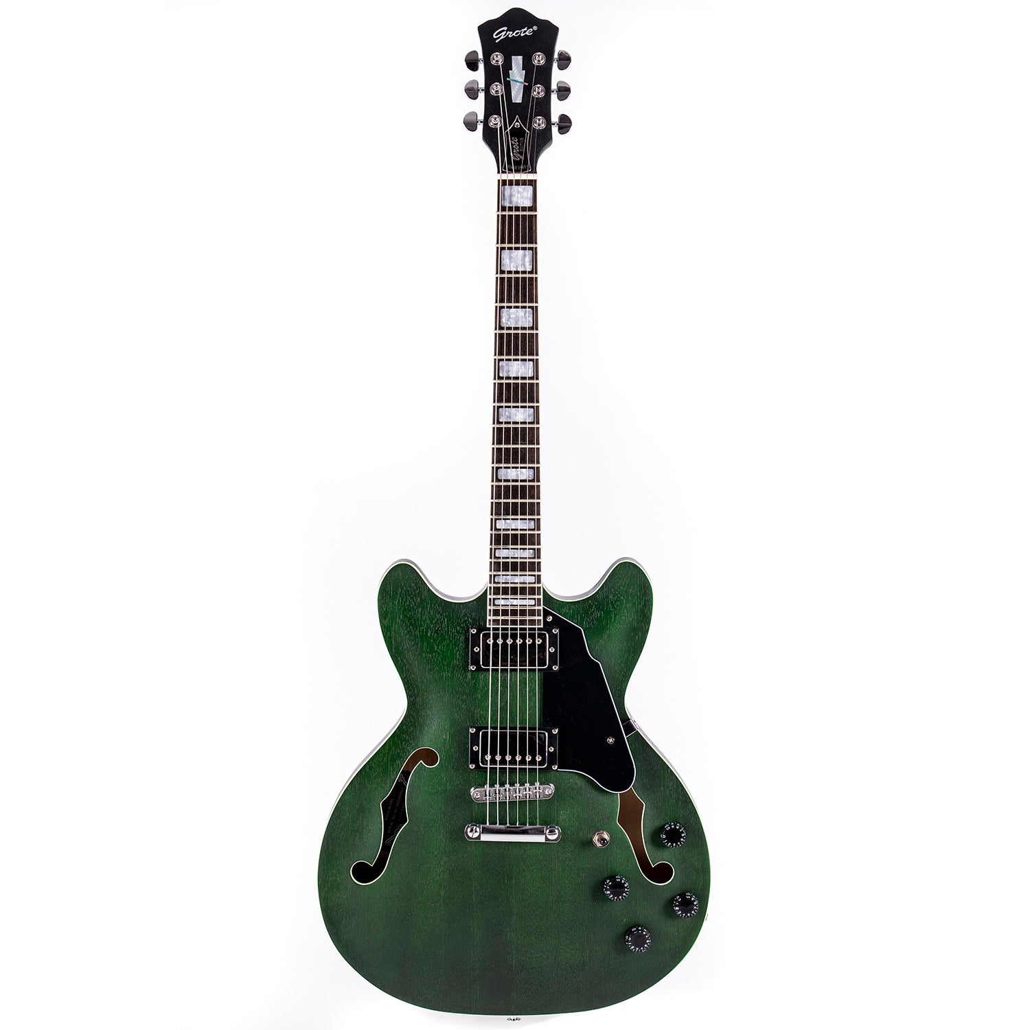 GROTE Electric Guitar Semi-Hollow Body Guitar matte finished