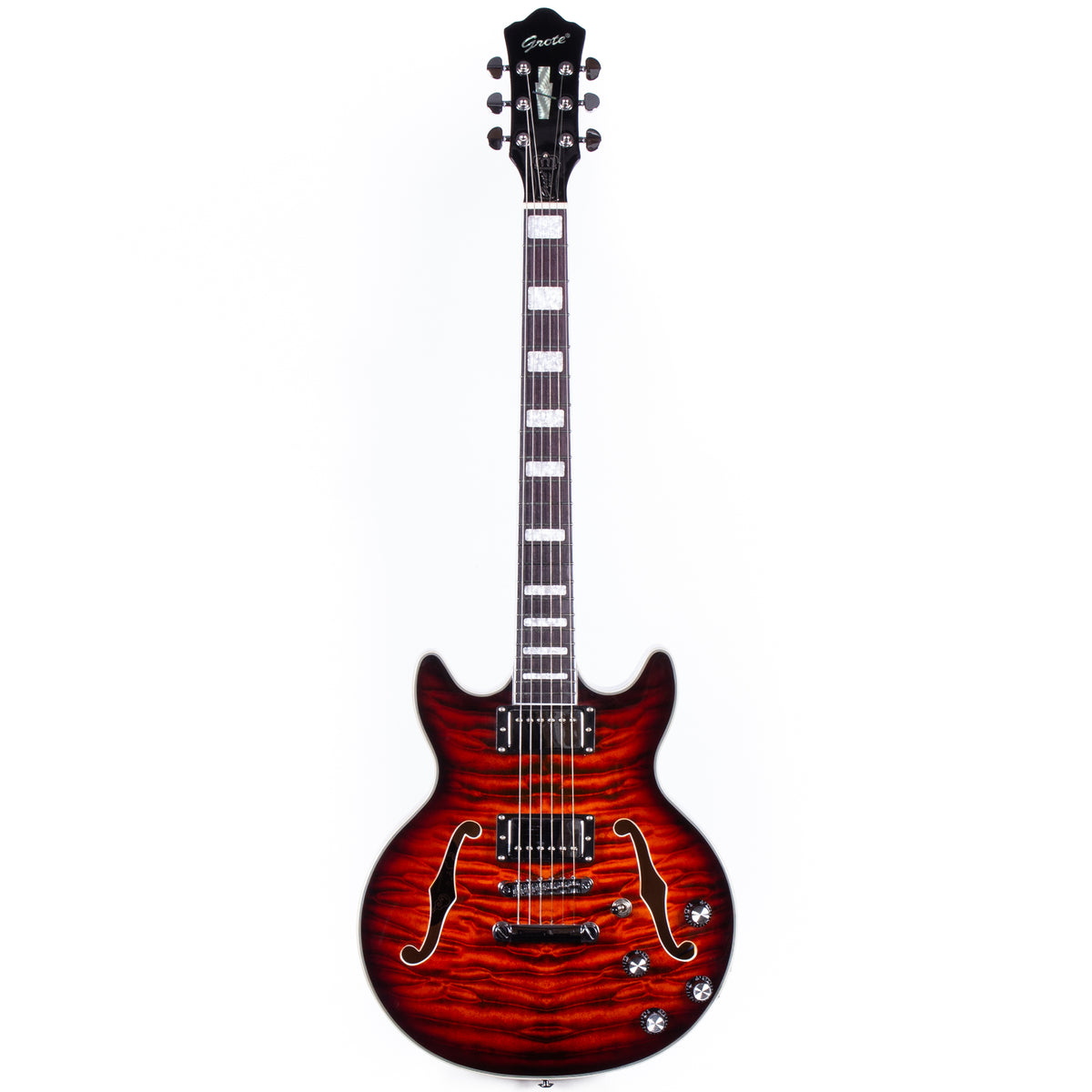 Grote GT339 SemiHollow Body Electric Guitar Grote Guitar