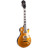 GROTE Guitar LP Style Metallic Paints Solid Body Electric Guitar with Gigbag Picks(Red/Yellow/Green/Blue))