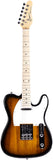 Grote Electric Guitar Solid Body Tele Style Guitar Full-Size Basswood Body with Canadia Maple neck Chrome Hardware Picks