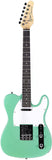 Grote Electric Guitar Solid Body Tele Style Guitar Full-Size Basswood Body with Canadia Maple neck Chrome Hardware Picks