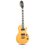 Grote LPS-023 Matte Finished Electric Guitar with P-90 Pickups- LP Style Mahogany Solid Body Guitar