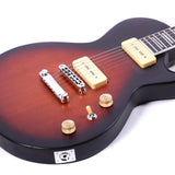 Grote LPS-023 Matte Finished Electric Guitar with P-90 Pickups- LP Style Mahogany Solid Body Guitar