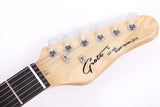 Grote Electric Guitar Solid Body Tele Style Guitar Full-Size Basswood Body with Canadia Maple neck Chrome Hardware Picks